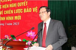 Đồng chí Phan Đình Trạc dự, chỉ đạo Hội nghị Tỉnh ủy Lạng Sơn tổng kết 10 năm thực hiện Nghị quyết Trung ương 8 khóa XI